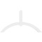 Ekena Millwork Archdale Architectural Grade PVC Gable Bracket, 60"W x 32 1/2"H x 2"D x 4"F, 13/12 Pitch GBP060X33X0204ARC00 - alternate 2